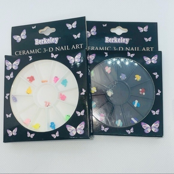 Random Ceramic 3-D Nail Art Acrylic Sculptures - Picture 1 of 2